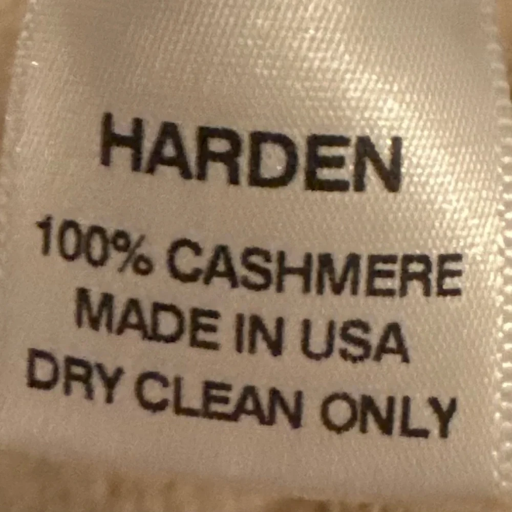 Harden Pink and Cream Cashmere Ombre Sweater - Size S
